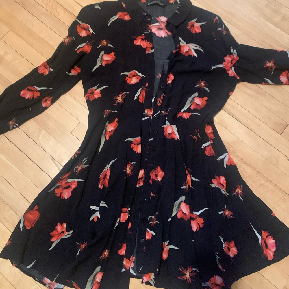 Zara shirt dress